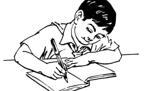 小孩子正确的写字握笔方式（小学生写字正确姿势）