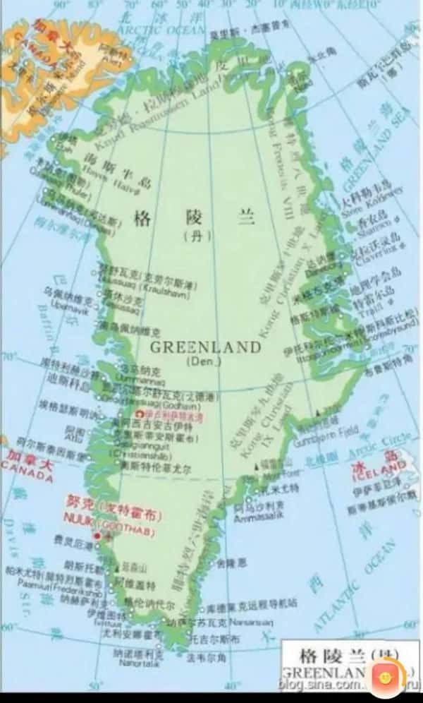 格陵兰岛是哪里的领土（格陵兰岛是哪国的）