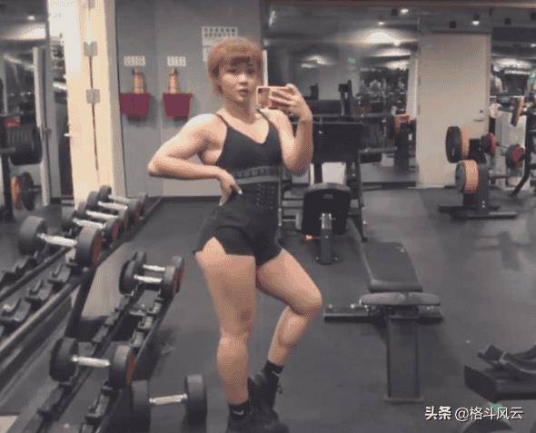 吉林萌妹子健身3年如今练出一身肌肉（萌妹子变肌肉女故事）
