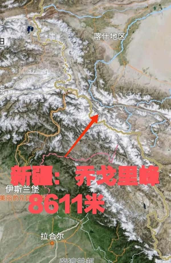 中国最高的山峰位置（我国最高的山峰是什么）