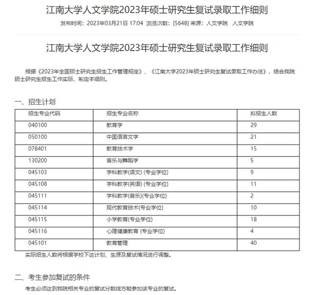 江南大学专业一览表（江南大学专业目录）